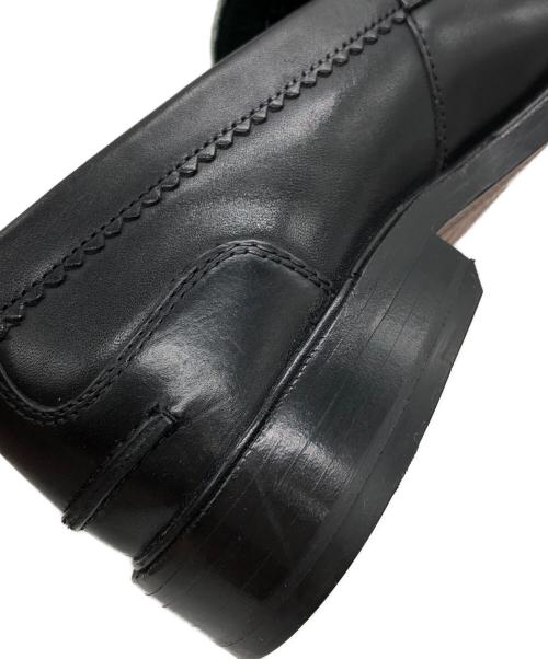 CLARKS（クラークス）CLARKS (クラークス) CraftJames Lo ローファー ブラック×ホワイト サイズ:UK8の古着・服飾アイテム