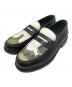 CLARKS（クラークス）の古着「CraftJames Lo ローファー」｜ブラック×ホワイト