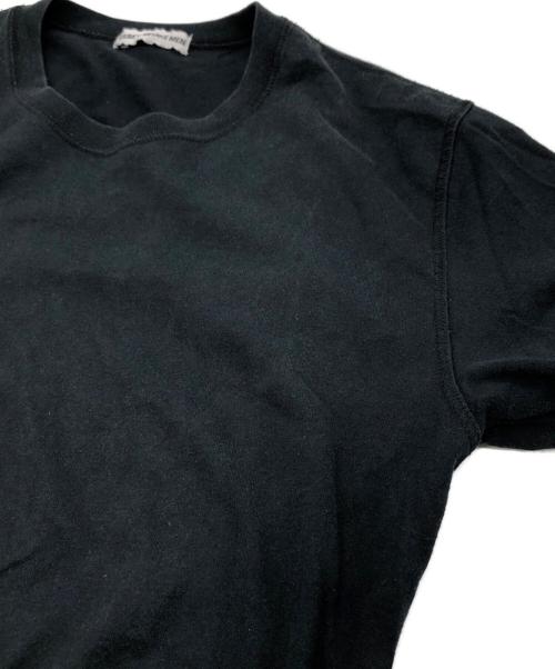 ISSEY MIYAKE MEN（イッセイミヤケメン）ISSEY MIYAKE MEN (イッセイミヤケメン) Docking L/S Tee ブラック×ホワイト サイズ:Sの古着・服飾アイテム
