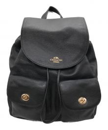 COACH（コーチ）の古着「ビリー バックパック」｜ブラック