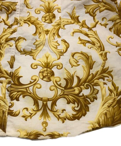 DRIES VAN NOTEN（ドリスヴァンノッテン）DRIES VAN NOTEN (ドリスヴァンノッテン) バロックボタニカルシャツ ベージュ サイズ:46の古着・服飾アイテム