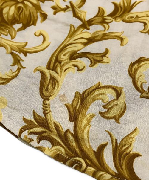 DRIES VAN NOTEN（ドリスヴァンノッテン）DRIES VAN NOTEN (ドリスヴァンノッテン) バロックボタニカルシャツ ベージュ サイズ:46の古着・服飾アイテム