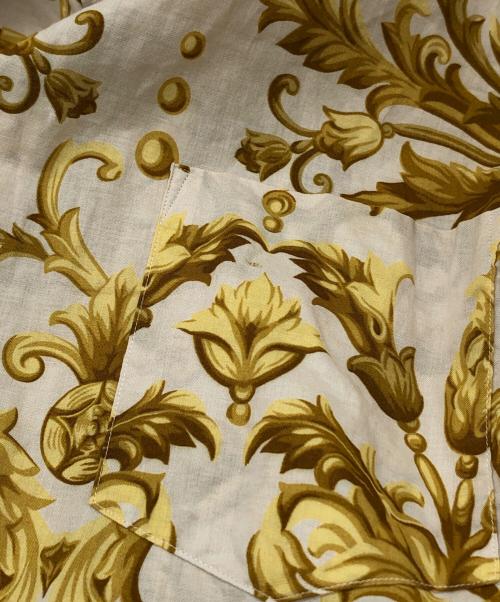 DRIES VAN NOTEN（ドリスヴァンノッテン）DRIES VAN NOTEN (ドリスヴァンノッテン) バロックボタニカルシャツ ベージュ サイズ:46の古着・服飾アイテム