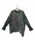 Y's（ワイズ）の古着「LYOCELL SMOOTH ASSYMETRIC HIGH NECK PULLOVER」｜ブラック
