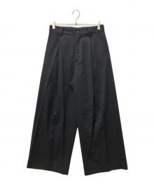 stein（シュタイン）の古着「Extra Wide Trousers」｜ブラック