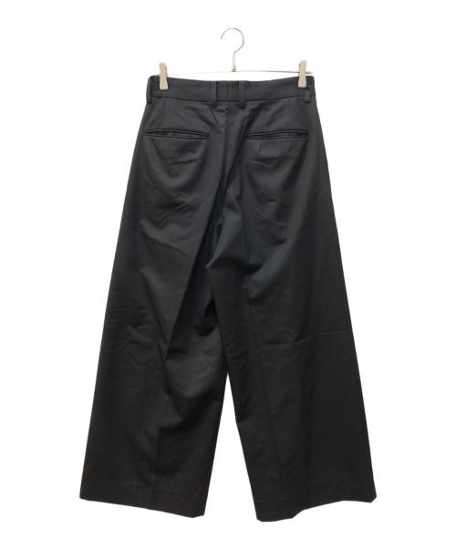 stein（シュタイン）stein (シュタイン) Extra Wide Trousers ブラック サイズ:Sの古着・服飾アイテム