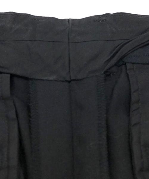 stein（シュタイン）stein (シュタイン) Extra Wide Trousers ブラック サイズ:Sの古着・服飾アイテム