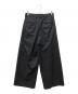 stein (シュタイン) Extra Wide Trousers ブラック サイズ:S：30000円