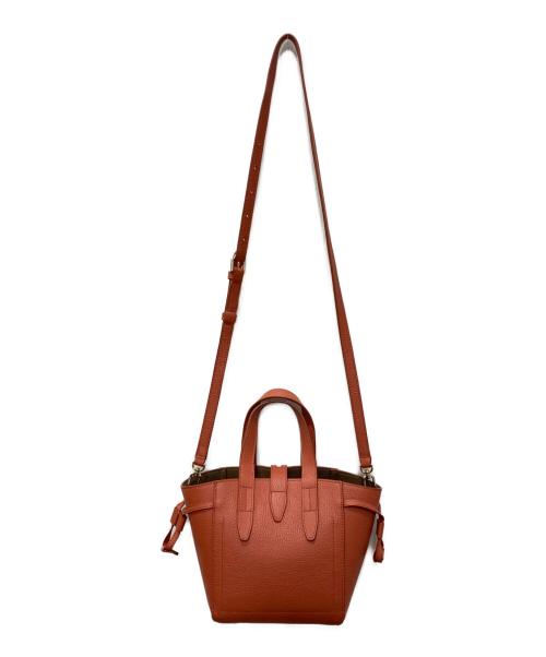 FURLA（フルラ）FURLA (フルラ) NET MINI 2WAYハンドバッグ オレンジ サイズ:下記参照の古着・服飾アイテム