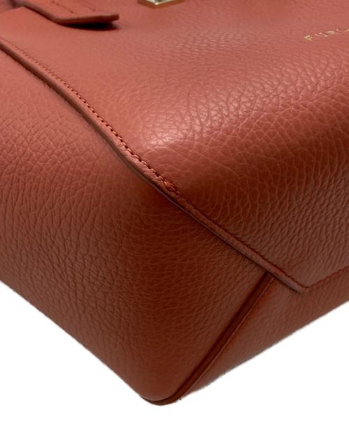 FURLA（フルラ）FURLA (フルラ) NET MINI 2WAYハンドバッグ オレンジ サイズ:下記参照の古着・服飾アイテム