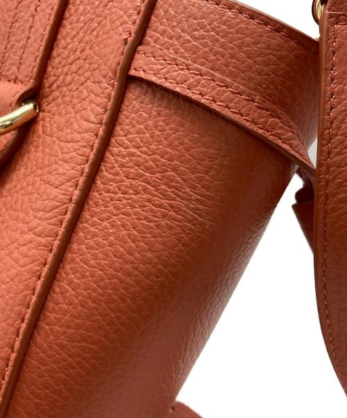 FURLA（フルラ）FURLA (フルラ) NET MINI 2WAYハンドバッグ オレンジ サイズ:下記参照の古着・服飾アイテム