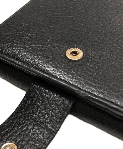 GUCCI（グッチ）GUCCI (グッチ) インターロッキングG 2つ折り財布 ブラック サイズ:下記参照の古着・服飾アイテム
