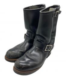 RED WING（レッドウィング）の古着「エンジニアブーツ」｜ブラック
