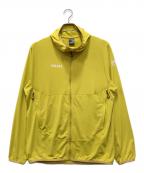 MILLETミレー）の古着「ソルメッシュフーディ」｜イエロー