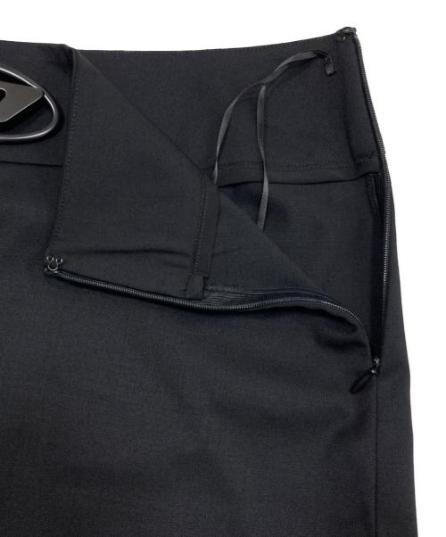 DIESEL（ディーゼル）DIESEL (ディーゼル) O-Dixy ミニスカート ブラック サイズ:38の古着・服飾アイテム
