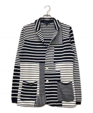 中古・古着通販】LARDINI (ラルディーニ) ニットジャケット ネイビー