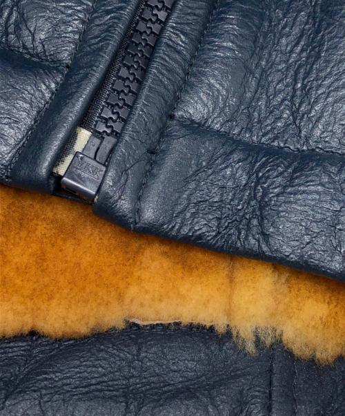 MORGAN MEMPHIS BELLE（モーガン メンフィス ベル）MORGAN MEMPHIS BELLE (モーガン メンフィス ベル) デッキパーカー ブルー サイズ:SIZE Mの古着・服飾アイテム