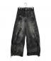 PERSONSOUL（パーソンソウル）の古着「Graffiti Jeans」｜ブラック