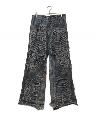 中古・古着通販】MM:OPTION (ミリオプション) noise denim pants