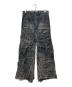 MM:OPTION (ミリオプション) noise denim pants ブルー サイズ:下記参照：25000円