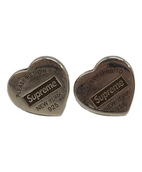 TIFFANY & Co.（ティファニー）TIFFANY & Co. (ティファニー) SUPREME (シュプリーム) リターントゥハートタグピアス シルバー サイズ:下記参照の古着・服飾アイテム