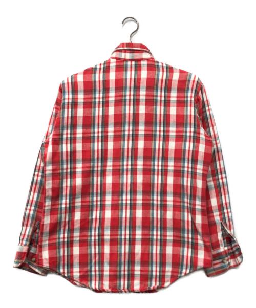 big mac（ビッグマック）big mac (ビッグマック) チェックネルシャツ レッド サイズ:Mの古着・服飾アイテム