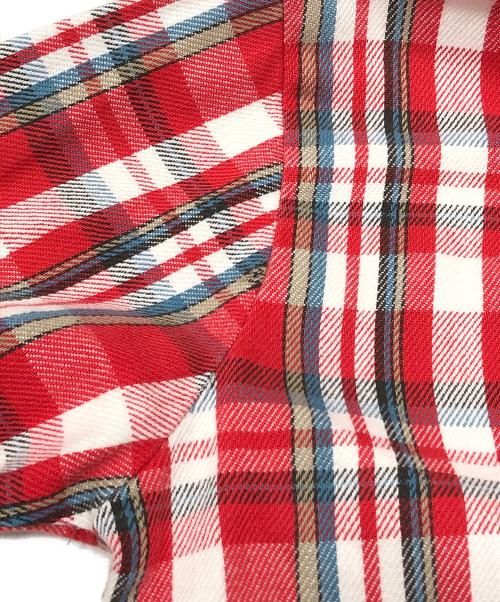 big mac（ビッグマック）big mac (ビッグマック) チェックネルシャツ レッド サイズ:Mの古着・服飾アイテム