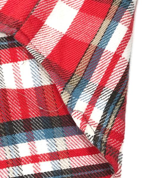 big mac（ビッグマック）big mac (ビッグマック) チェックネルシャツ レッド サイズ:Mの古着・服飾アイテム