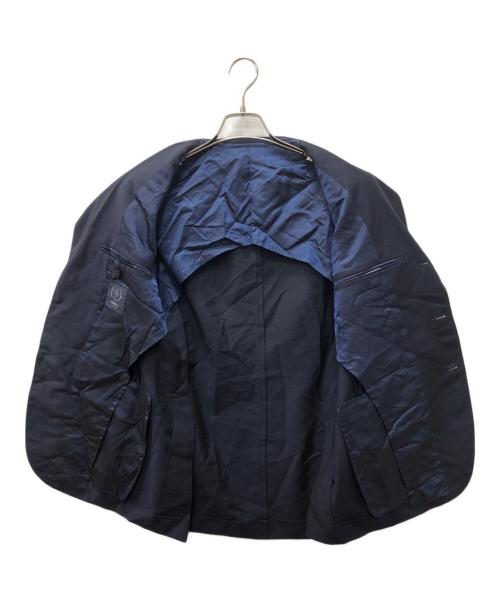 BEAMS F（ビームスエフ）BEAMS F (ビームスエフ) モヘア混ウールセットアップスーツ ネイビー サイズ:46の古着・服飾アイテム
