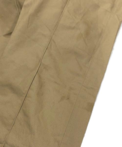 OLD JOE & Co.（オールドジョー）OLD JOE & Co. (オールドジョー) フロントタックトラウザーパンツ ベージュ サイズ:34の古着・服飾アイテム