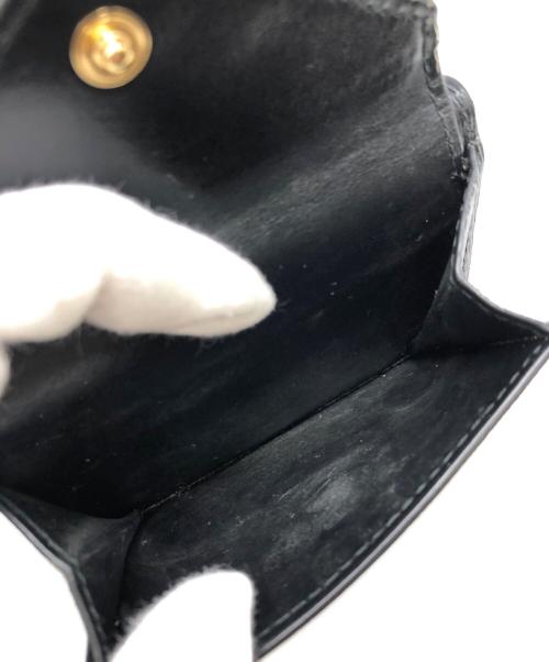 PRADA（プラダ）PRADA (プラダ) 三角ロゴ3つ折り財布 ブラック サイズ:下記参照の古着・服飾アイテム