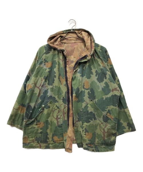 KAMO（カモ）KAMO (カモ) ミッチェルカモパターンリバーシフブルジャケット グリーン サイズ:FREEの古着・服飾アイテム