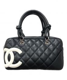 CHANEL（シャネル）の古着「カンボン ミニボーリングバッグ」｜ブラック