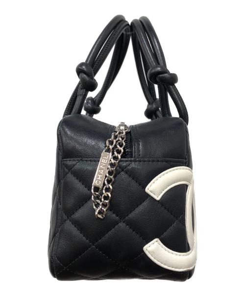 CHANEL（シャネル）CHANEL (シャネル) カンボン ミニボーリングバッグ ブラック サイズ:下記参照の古着・服飾アイテム