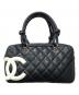 CHANEL（シャネル）の古着「カンボン ミニボーリングバッグ」｜ブラック