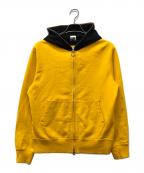 BAPE BY A BATHING APEベイプバイアベイシングエイプ）の古着「fish full zip hoodie」｜イエロー