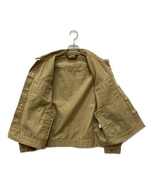 BLUCO WORK GARMENT（ブルコ ワーク ガーメント）BLUCO WORK GARMENT (ブルコ ワーク ガーメント) トラッカージャケット ベージュ サイズ:Lの古着・服飾アイテム