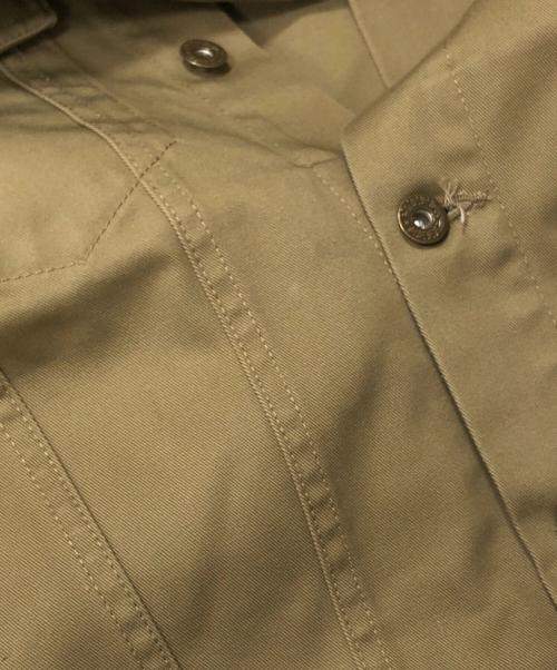 BLUCO WORK GARMENT（ブルコ ワーク ガーメント）BLUCO WORK GARMENT (ブルコ ワーク ガーメント) トラッカージャケット ベージュ サイズ:Lの古着・服飾アイテム