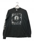 ）の古着「Ministry Psalm 69 LOLLAPALOOZA ロングスリーブカットソー」｜ブラック