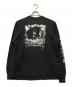FRUIT OF THE LOOM (フルーツオブザルーム) Ministry Psalm 69 LOLLAPALOOZA ロングスリーブカットソー ブラック サイズ:XL：45000円