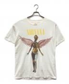00'S NIRVANA2000年代ニルヴァーナ）の古着「IN UTERO バンドTシャツ」｜ホワイト