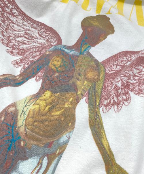 00'S NIRVANA（2000年代ニルヴァーナ）00'S NIRVANA (2000年代ニルヴァーナ) IN UTERO バンドTシャツ ホワイト サイズ:Lの古着・服飾アイテム