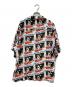 Hysteric Glamour (ヒステリックグラマー) SONIC YOUTH/GOO DEMOS柄 オープンカラーシャツ ホワイト×ブラック×レッド サイズ:XL：12000円