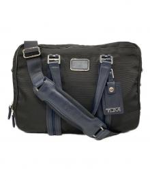 TUMI（トゥミ）の古着「JARVIS 2WAYビジネスバッグ」｜ブラック×ネイビー