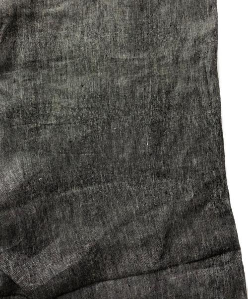 Y's（ワイズ）Y's (ワイズ) リネンワイドパンツ グレー サイズ:3の古着・服飾アイテム