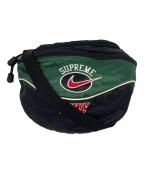NIKE×SUPREMEナイキ×シュプリーム）の古着「Shoulder Bag」｜ブラック×グリーン