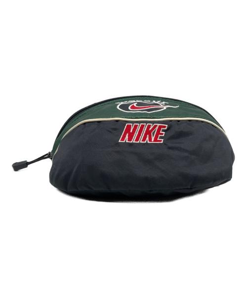 NIKE（ナイキ）NIKE (ナイキ) Supreme (シュプリーム) Shoulder Bag ブラック×グリーン サイズ:下記参照の古着・服飾アイテム