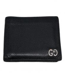GUCCI（グッチ）の古着「2つ折り財布」｜ブラック