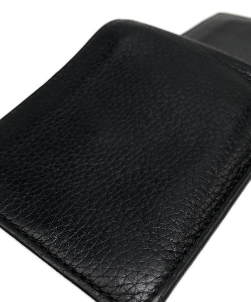 GUCCI（グッチ）GUCCI (グッチ) 2つ折り財布 ブラック サイズ:下記参照の古着・服飾アイテム