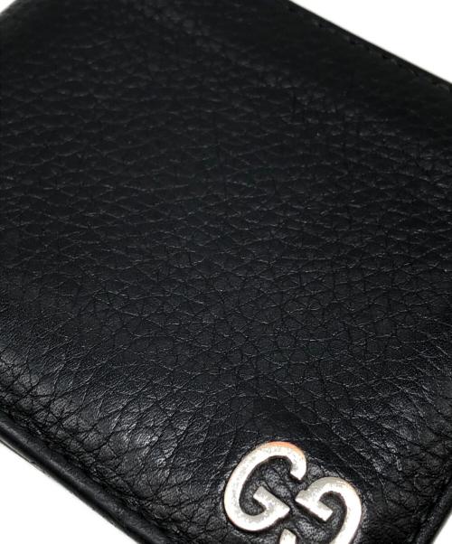 GUCCI（グッチ）GUCCI (グッチ) 2つ折り財布 ブラック サイズ:下記参照の古着・服飾アイテム